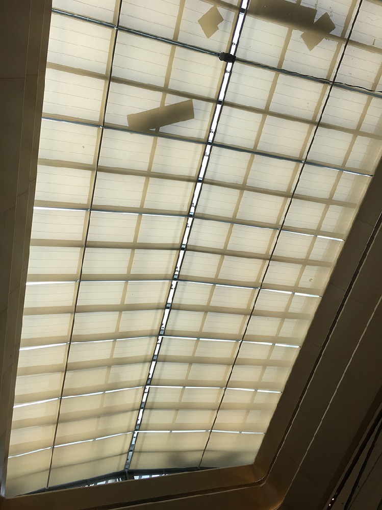 杭州地鐵16號(hào)線 《青山湖科技城站公共配套項(xiàng)目裙房》 采光頂遮陽工程（FSS）