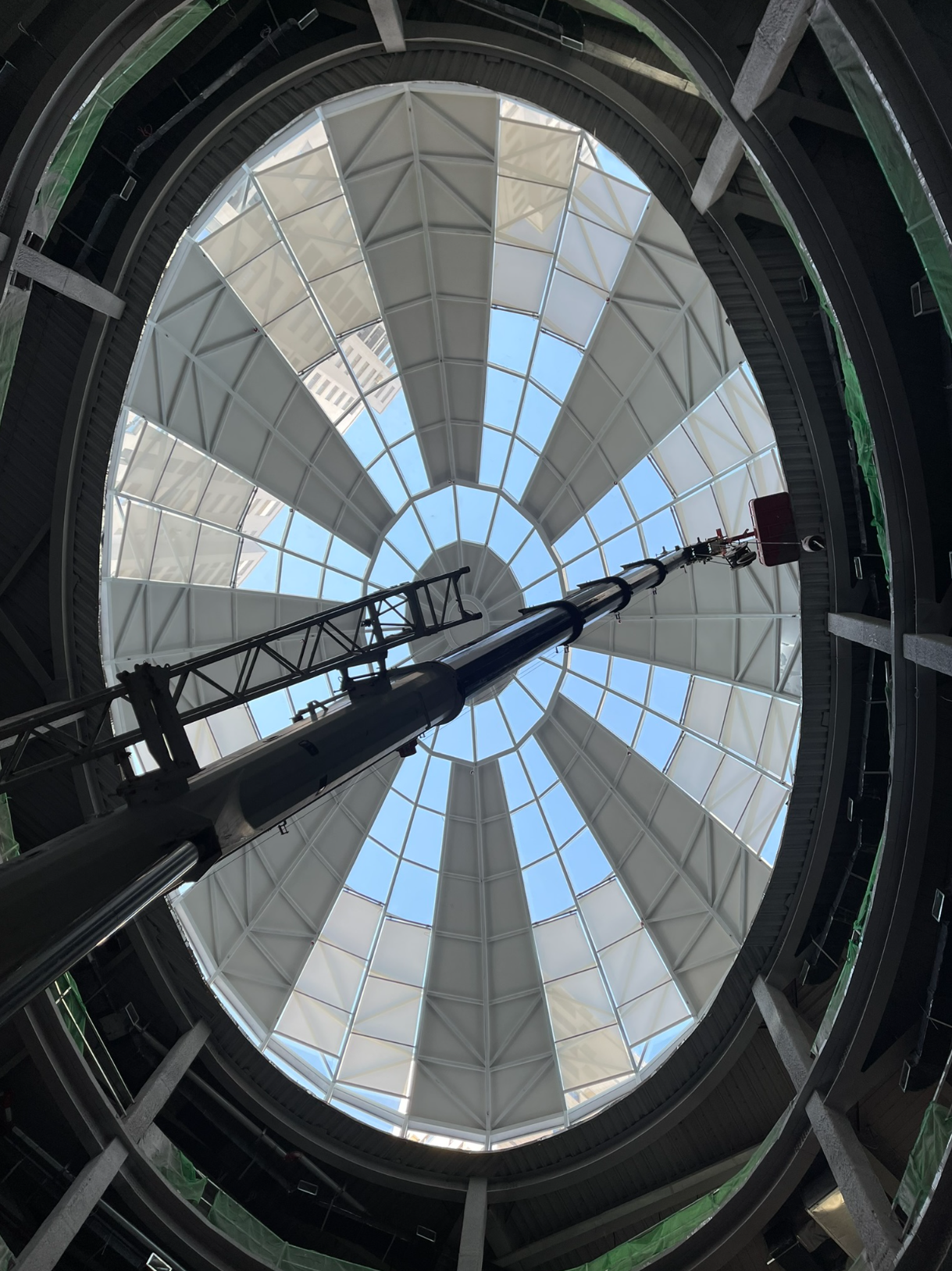 內(nèi)蒙古巴彥淖爾維多利摩爾城采光頂FSS遮陽簾