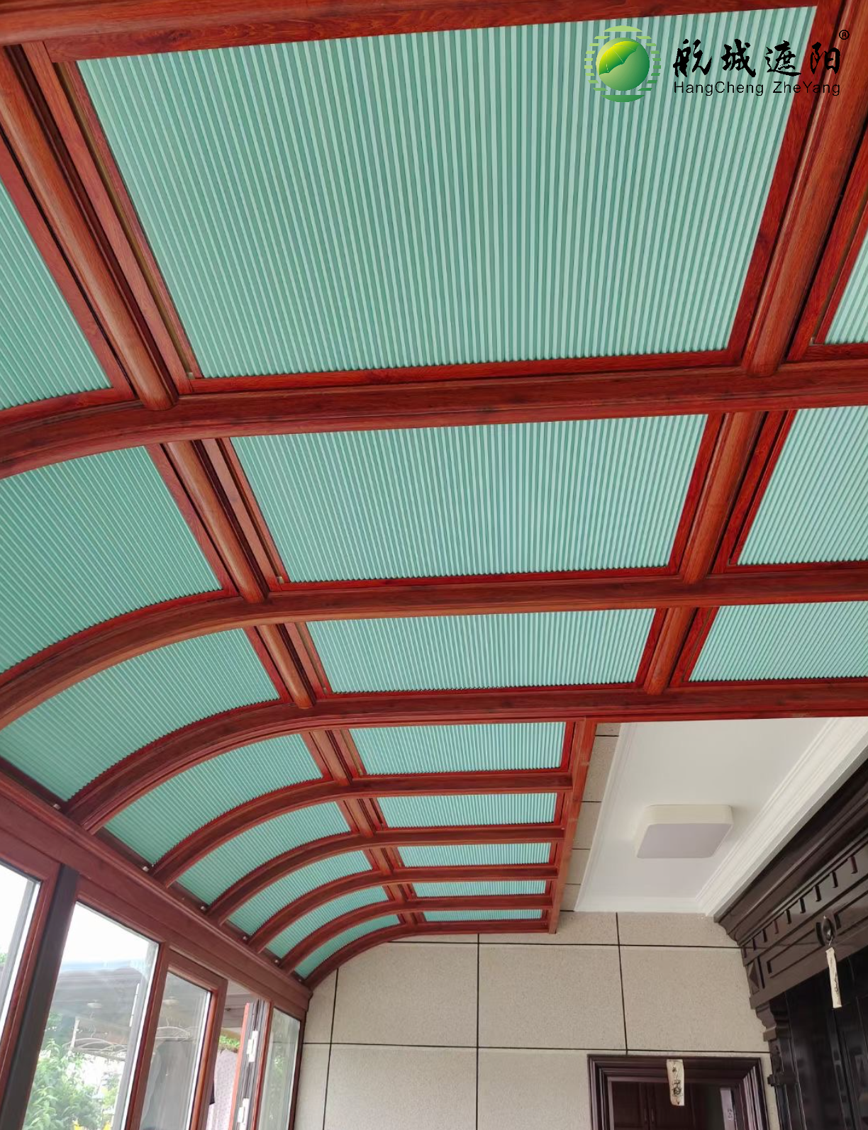 航城遮陽蜂巢簾