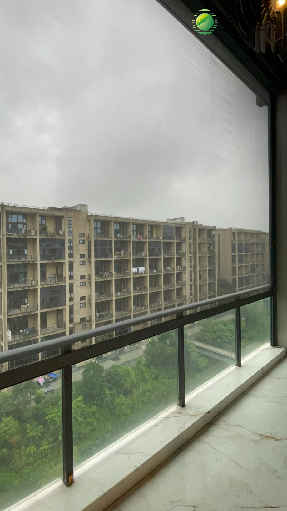 杭州中南未來里|5.4m×4.1m超大陽臺卷簾