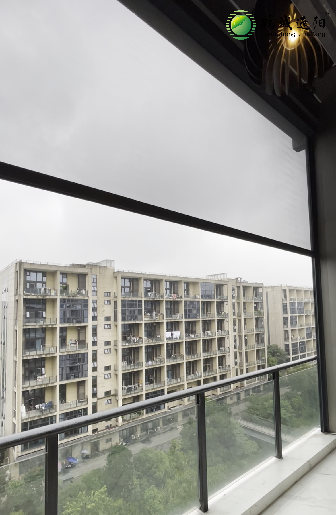 杭州中南未來里|5.4m×4.1m超大陽臺卷簾