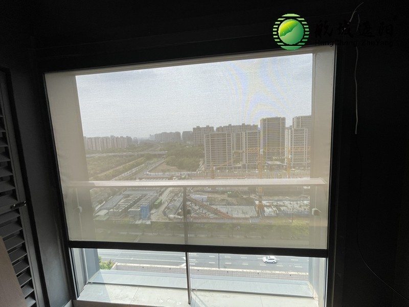 杭州上城區(qū) 彭埠街道棹月雅府小區(qū)防風(fēng)卷簾案例